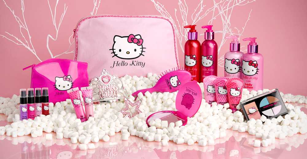 Colonia con atomizador hello kitty